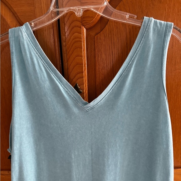 Calvin Klein Light Blue Shorts-All, NWT, Double V-Neck, Elastic Waist, size XL. - Picture 5 of 8